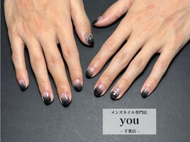 グラデーション×クロム