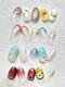 ネイルアンドアイラッシュ グレース 川西店(nail&eyelash Grace)の写真/丁寧なオフ付★旬で可愛いデザインがたくさん!!高品質ジェルを使っているのででモチも抜群です♪