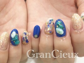 大理石ネイル