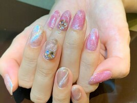 8月　マグネットネイル
