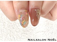 ノエル(Noel)/ミラーフラワーネイル