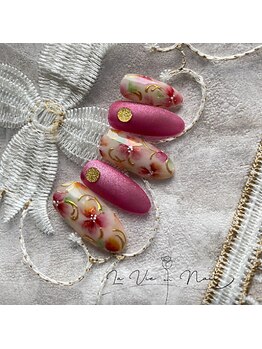 ラヴィネイル(La Vie Nail)/フラワーアート/お花ネイル