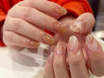 アイネイルズ 梅田店(I nails)/マグネットニュアンス¥9700
