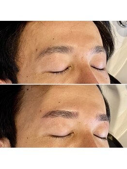 リボン(Libon)/アーチ気味の眉毛を