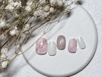 ブレス 仙台駅前本店(BLESS)/ぷっくり可愛いさくらネイル