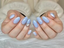 ラカ 長野駅前本店(LaKa)/ワンカラー＋蝶々