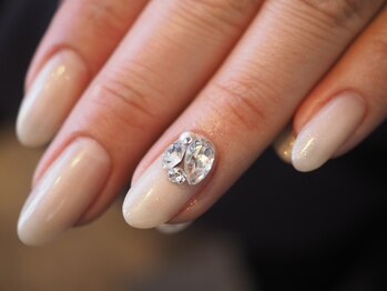 ネイルアイサロンアンドスクール リッカ(Lycka)/ブライダルネイル/ワンカラー