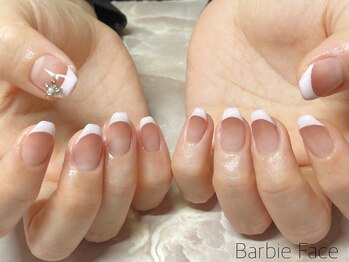バービーフェイス 恵比寿(Barbie Face)/グラデーションフレンチネイル