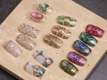 カコラネイル(kacola nail)の写真/季節に合わせた＆トレンドをおさえた定額デザインご用意あり◎フォルムにもこだわりありの実力派サロン♪