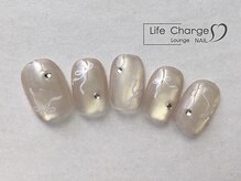 ライフチャージ(LifeCharge)/リボンネイル