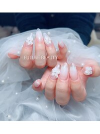 花ネイル