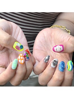 かわいいおつめ/Colorful