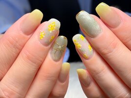 手描きのミモザ♪