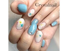 押し花ネイル