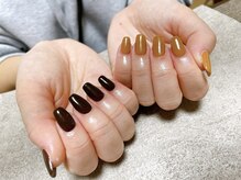 キキネイル 二子玉川(kikinail)/はぐはぐ秋色ワンカラー