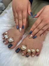 はあとねいる 八戸ラピア店/☆お客様キルティングネイル☆