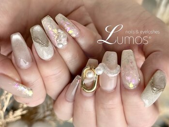 ルーモス 北堀江店(Lumos)の写真/北堀江◇経験豊富なスタッフがハイセンスなデザインをご提案！周りと差が付き、見るたび心が躍る指先へ☆