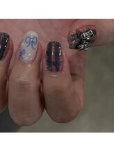 ロカネイルズ(roca nails)/check design