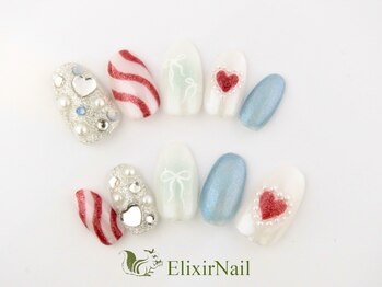 エリクサーネイル 渋谷(Elixir Nail)/定額bカジュアル/クーポン使用