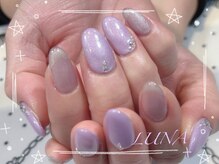 ネイルアンドまつ毛エクステ ルーナ 八王子店/☆シンプルスプリングネイル☆