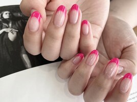 大人ピンクフレンチ
