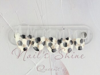 ネイルズシャインクイーンズ(nail's Shine Queen's)/クリアグラデーションアート