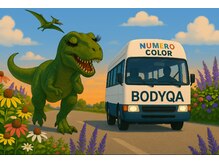 ボディキュア(BODYQA)の雰囲気（ボディキュアザウルスのまつ毛も進化♪）