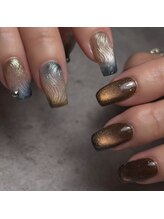 セクションプラス 吉祥寺(SECTION+)/ちぐはぐニュアンスネイル