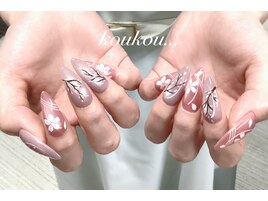 桜　つぼみ　枝　花　マグネット
