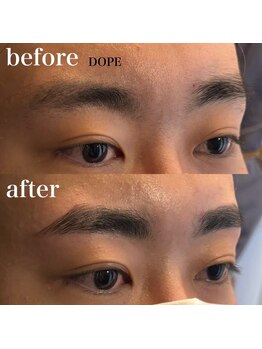 【DOPE:ドープ】新宿駅前（メンズ眉毛サロン/眉毛専門/アイブロウ/眉毛パーマ/まゆげ)/[メンズ/眉毛/アイブロウ/新宿]