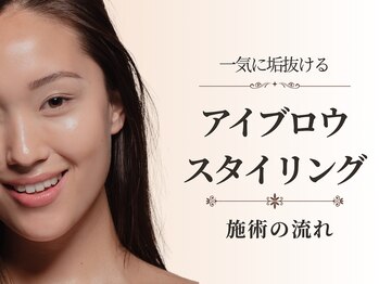アネラ 北千住(Anela)/眉毛スタイリング施術の流れ