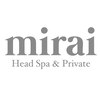 ヘッドスパアンドプライベート ミライ(Head Spa & Private mirai)ロゴ