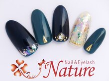 ナチュレ ネイルアンドアイラッシュ(Nature Nail & Eyelash)/定額デザイン☆￥7,452