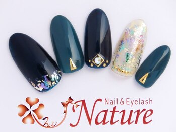 ナチュレ ネイルアンドアイラッシュ(Nature Nail & Eyelash)/定額デザイン☆￥7,452