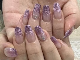 【芝田】ラメグラデーション