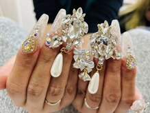 ネイルサロン ティプレシャス(T Precious)/キラキラスカルプネイル☆