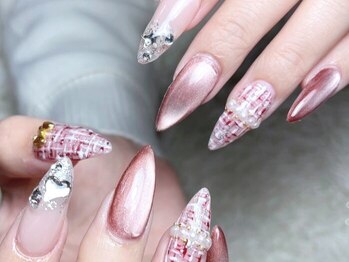 レディスペネイル メイニ 名駅東口(Redispe nail mei2)の写真/【パラジェル・フィルイン対応◎】シンプル～個性派まで、相談しながら最適な施術と理想のアートが可能♪