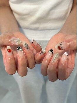 シオ シモキタザワ(sio. shimokitazawa)の写真/韓国トレンドや推しデザインもOK！理想のネイルを叶える★持ち込みdesign-120min-¥11000→¥10500*[下北沢]