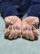 アマダネイル(amadanail)/レオパード柄