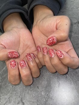 フラッシュでキラッキラ!!