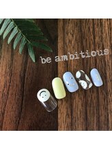 ネイルサロンアンドスクール ビーアンビシャス(be ambitious)/爪先からもHappyを届けたい.・*