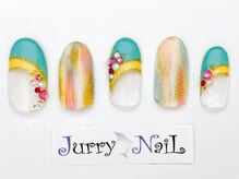 ジュリーネイル 所沢店/変形フレンチネイル