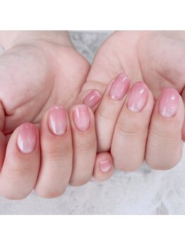 リジョイスヘア エン(REJOICE hair EN)/オフィスネイル〈ピンク〉