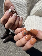 サワネイル(Sawa nail)/ワンカラー×牛