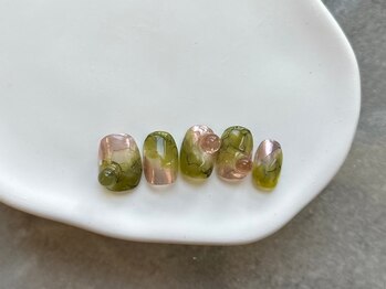 アイネイルズ 天神今泉店(I-nails)/【misato.n】ミラーインク