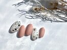 キラキラネイル　星