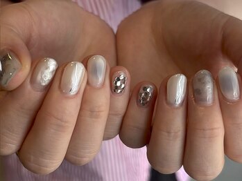 ネイル アトリエ フイユ イセサキ(Nail atelier Feuill isesaki)/design full