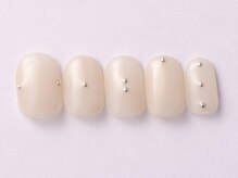 ジェミーネイル エビス(Jemiy nail ebisu)/シンプル韓国スタッズ6480yen