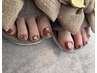【Foot人気】フット好評/ワンカラーマグネットシンプルor親指アート¥7900