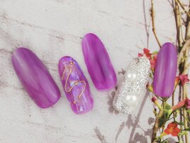パープルネイル